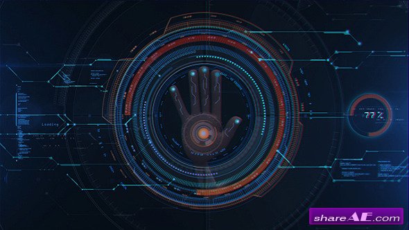 Slideshow template after effects